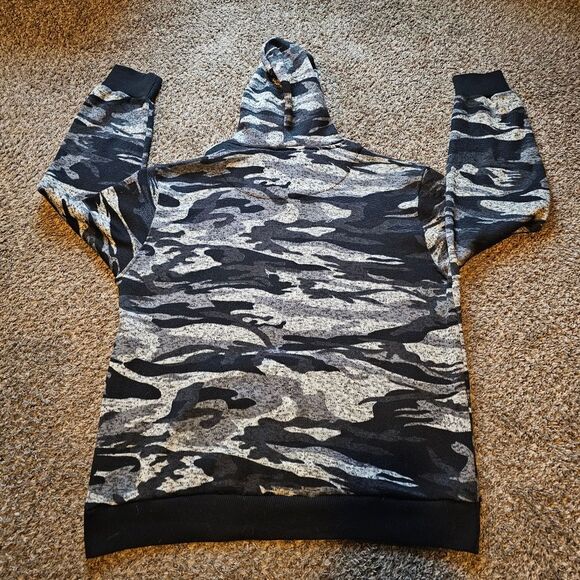 Most Official Seven Artic Winter Camouflage Thick Chunky Streetwear Hoodie 3XL - Picture 2 of 14